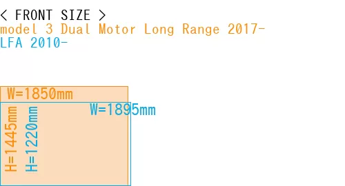 #model 3 Dual Motor Long Range 2017- + LFA 2010-